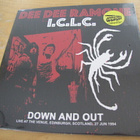 Dee Dee Ramone I.C.L.C. Down and out lp muoveissa - pikkukuva 1
