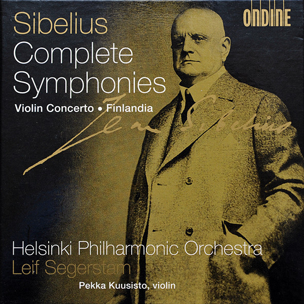 Pekka Kuusisto Leif Segerstam Sibelius Complete 4CD Box Set