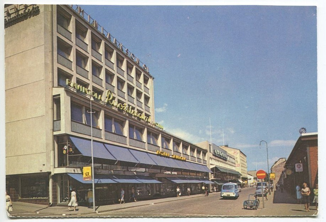 Kotka Näkymä Kirkkokadulta, 1960-luku