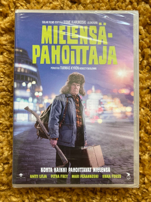 Mielensäpahoittaja DVD uusi muoveissa