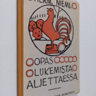 Herman Niemi : Opas lukemista aljettaessa : kotiopetusta ... - pikkukuva 1