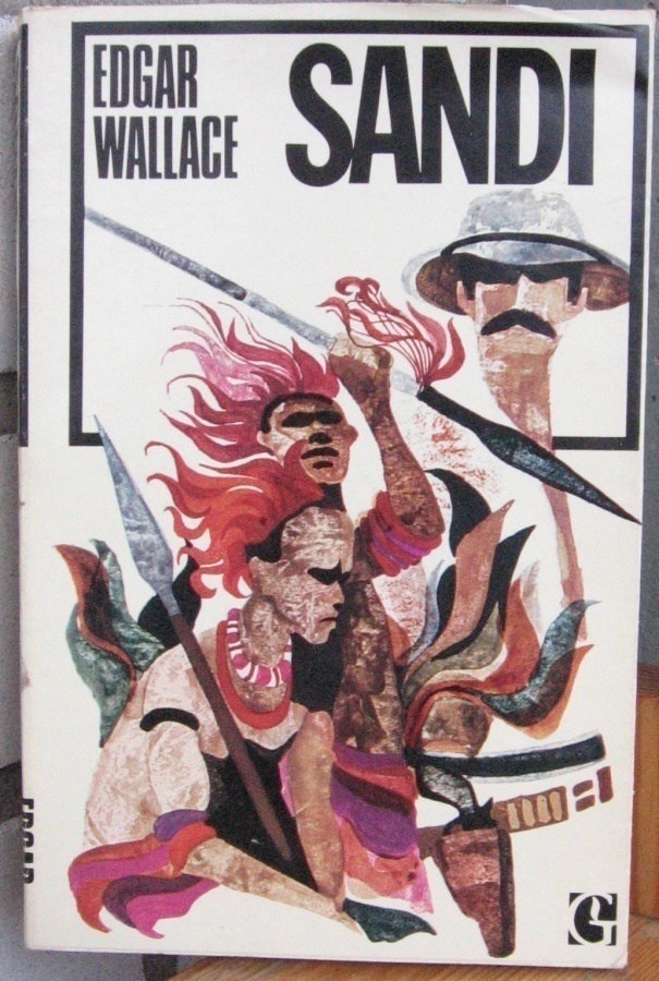 Edgar Wallace: Sandi, Gummerus 1968. 4p. 216 s.