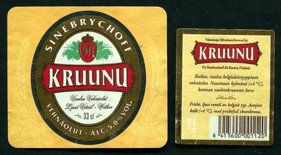 KRUUNU VEHNÄOLUT, 33cl