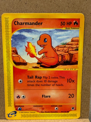 Pokémon Charmander 97/165 – Expedition Base Set (2002)
