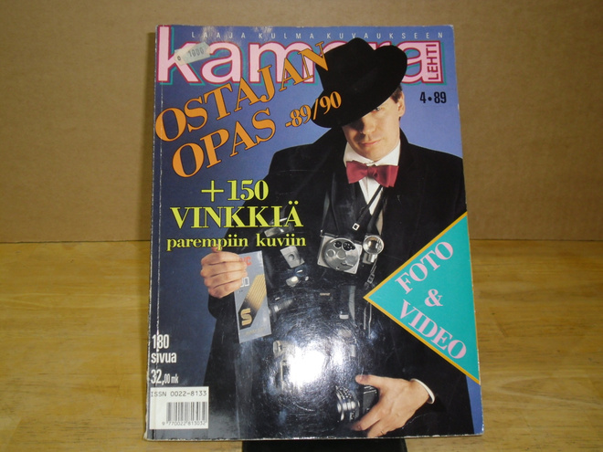 Kamera-lehti 4-1989 Ostajan Opas