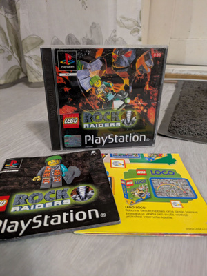 Lego Rock Raiders PS1 Pal (CIB)