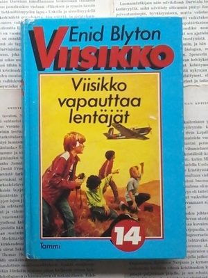 Enid Blyton - Viisikko vapauttaa lentäjät (sid.)