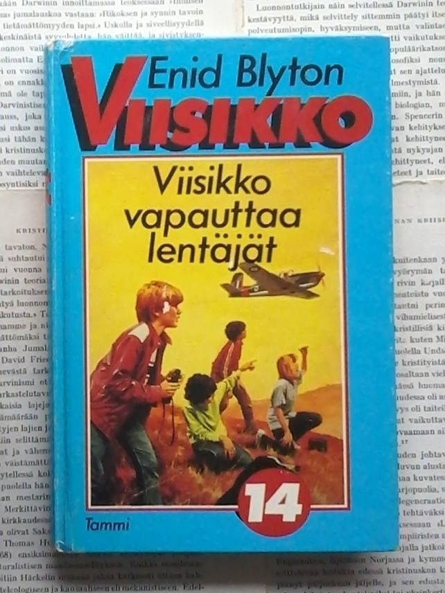 Enid Blyton - Viisikko vapauttaa lentäjät (sid.)