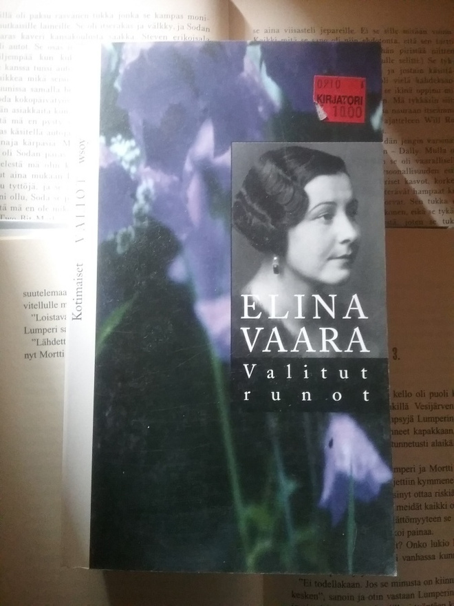 Elina Vaara - Valitut runot (nid.)
