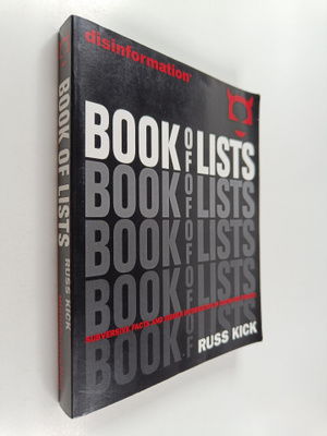 Russell Kick : Disinformation Book of Lists - Subversive ...