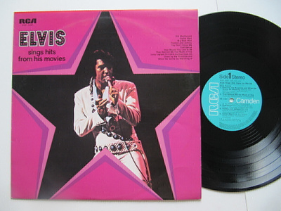 Elvis Presley Sings Hits From His Movies Japani LP RGP-1001