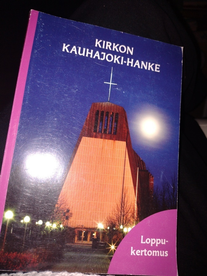 Kirkon Kauhajoki-hanke. Loppukertomus.