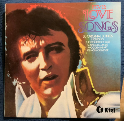 Elvis Love songs 1979 LP