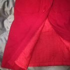 Punainen takki mekko villaa vuorella n.130-140 cm - pikkukuva 3
