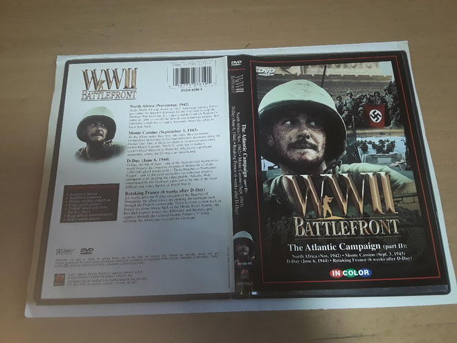 WWII Battlefront: The Atlantic Campaign - US Region 0 DVD