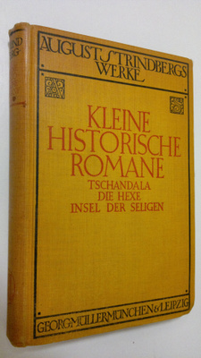 August Strindberg : Kleine historische romane : tschandal...