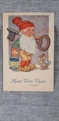 Arnold Tilgmann Uusi Vuosi sarjan kortti, 1942