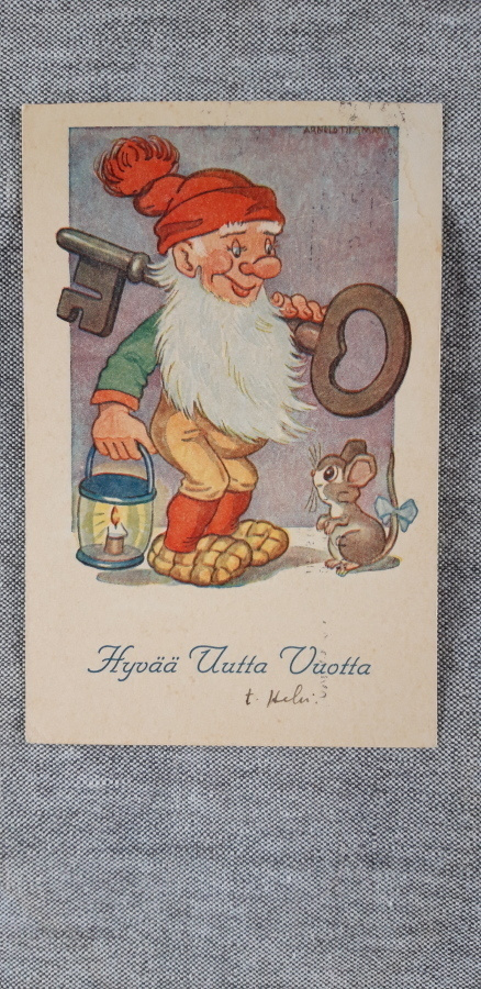 Arnold Tilgmann Uusi Vuosi sarjan kortti, 1942