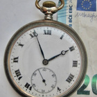VANHA Kello Zenith Grand Prix Paris 1900 Hopeaa UPEA - pikkukuva 2