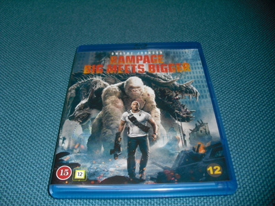 RAMPAGE BIG MEETS BIGGER (Dwayne Johnson) BD***