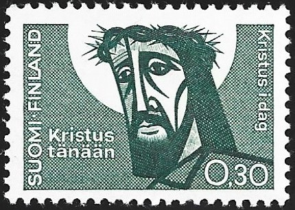 1963 Kristus tänään 0,30 mk ** LaPe 574