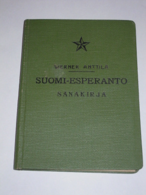 Werner Anttila : Suomi-esperanto-sanakirja
