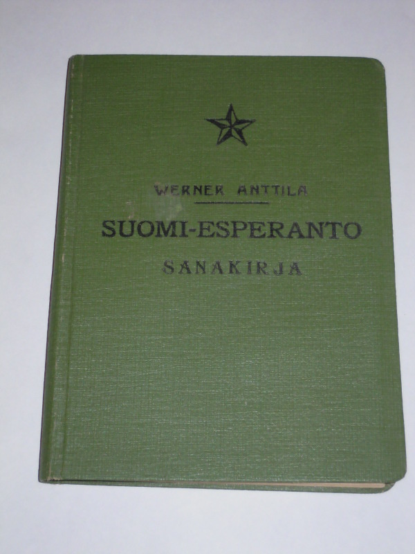 Werner Anttila : Suomi-esperanto-sanakirja