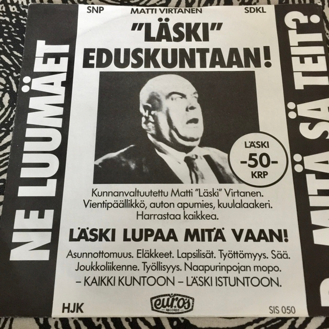 NE LUUMÄET: ”Läski” eduskuntaan * Mitä sä teit * FIN 1989