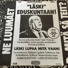 NE LUUMÄET: ”Läski” eduskuntaan * Mitä sä teit * FIN 1989 - pikkukuva 1