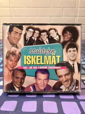 Muistojen iskelmät - 50- ja 60-luvun suosikit 4-cd