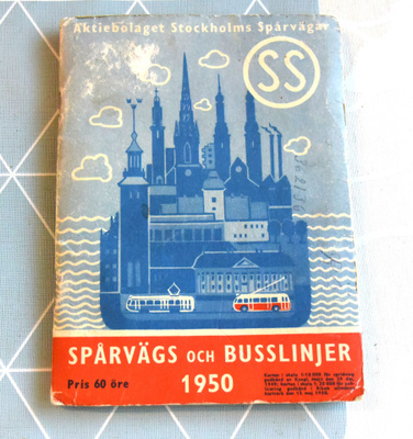 Spårvägs Och Busslinjer 1950, Aktiebolaget Stockholms Spårvä