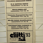 Jyväskylän Killeri ravit 15.3.1993 lähtöluettelo - pikkukuva 3