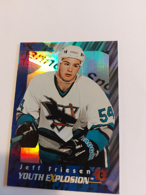 1994-95 Select Youth Explosion #YE9 Jeff Friesen