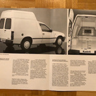 Esite Opel Kadett Combo 1987/1988 - pikkukuva 2