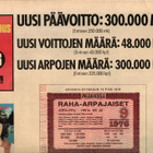 Veikkaus- Lotto n:o 36 1976 - pikkukuva 1