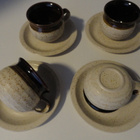 Pienet kahvikupit x 4 paria, Uudenveroiset - pikkukuva 2