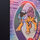 Raikou sticker Pokemon Topps Johto - pikkukuva 2