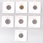 Sveitsi 5 -20 Rap- ½ Franc v.1931-1985 7 kolikkoa kehyksissä - pikkukuva 2
