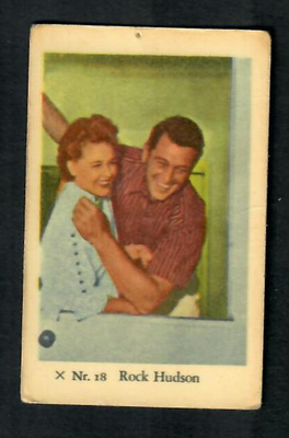 Keräilykuva - Rock Hudson X Nr. 18