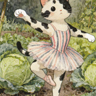 Kissa tanssii balettia kasvimaalla - pikkukuva 1