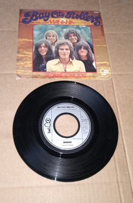 BAY CITY ROLLERS MANANA 7" SINGLE 2008105 BELL