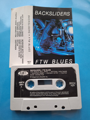 BACKSLIDERS KASETTI.