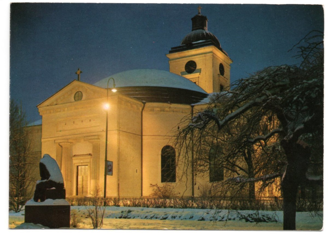 Hämeenlinna: kirkko  (taittokortti)