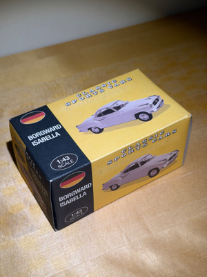 Borgward Isabella pienoismalli