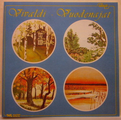 Antonio Vivaldi : Vuodenajat / The Four Seasons - CD