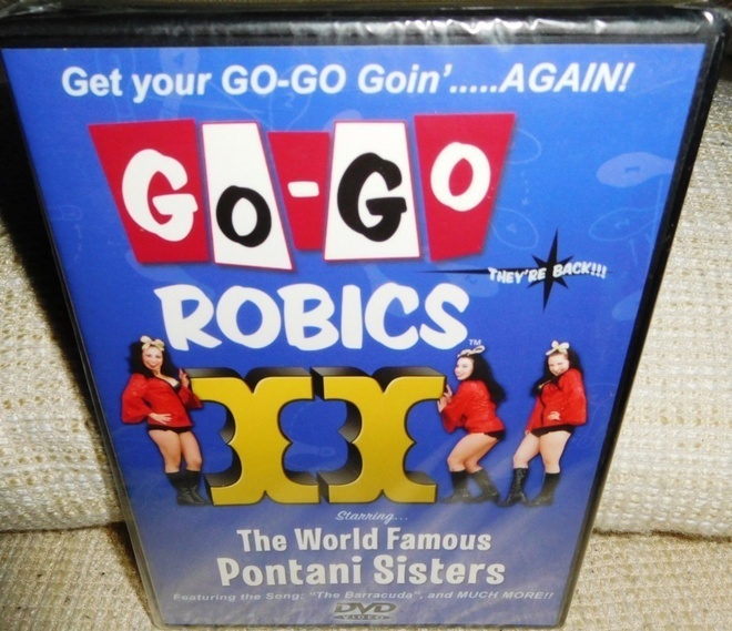 Pontani Sisters- Go-Go Robics II (muoveissa) DVD (ei teksti)