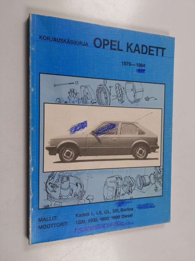 Opel Kadett 1979-1984 : Korjauskäsikirja