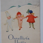 Pieni uudenvuoden kortti, erikoiset kaverukset, v. 1939 - pikkukuva 1
