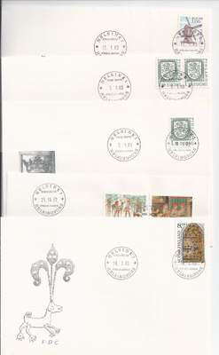 1983 Yleismerkkien FDC