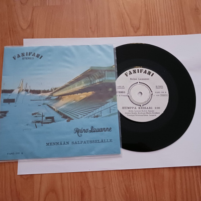 Reino Lauanne – Mennään Salpausselälle 7" ps orig 1979 mint